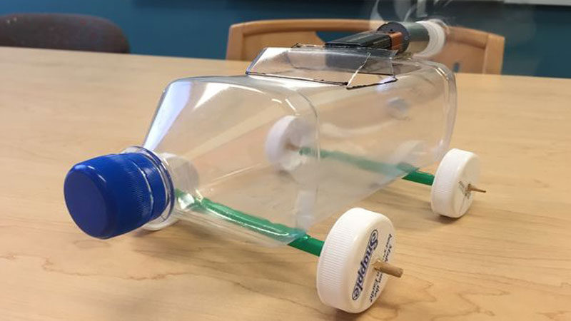 Recycled Material Car